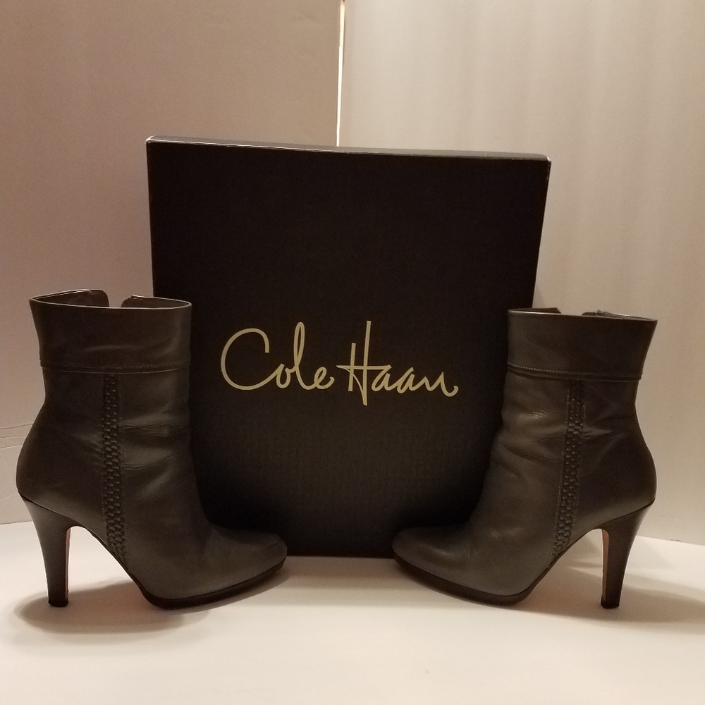 Cole Haan grey boots size 6 1/2